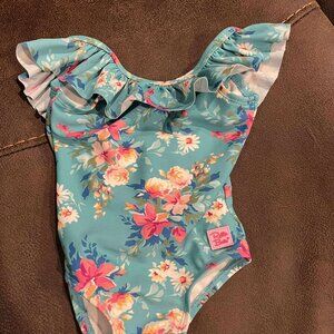 Baby Girl Ruffle Butts Bathing Suit Size 3-6 Months